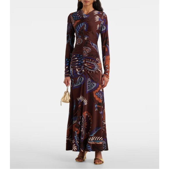 FARM Rio Dresses & Skirts - NWOT FARM Rio Brown delicate Garden Dress